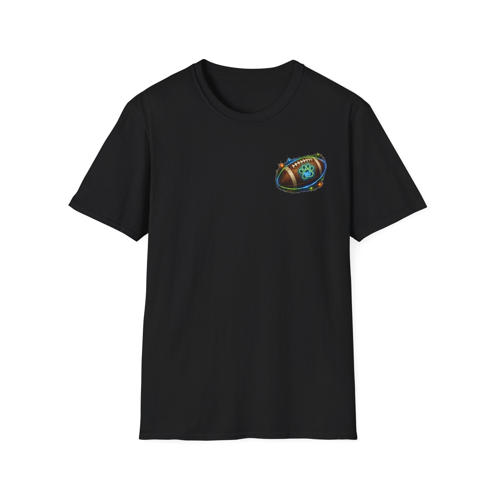 Football Paw Logo T-Shirt — Pet Lover Game Day Tee