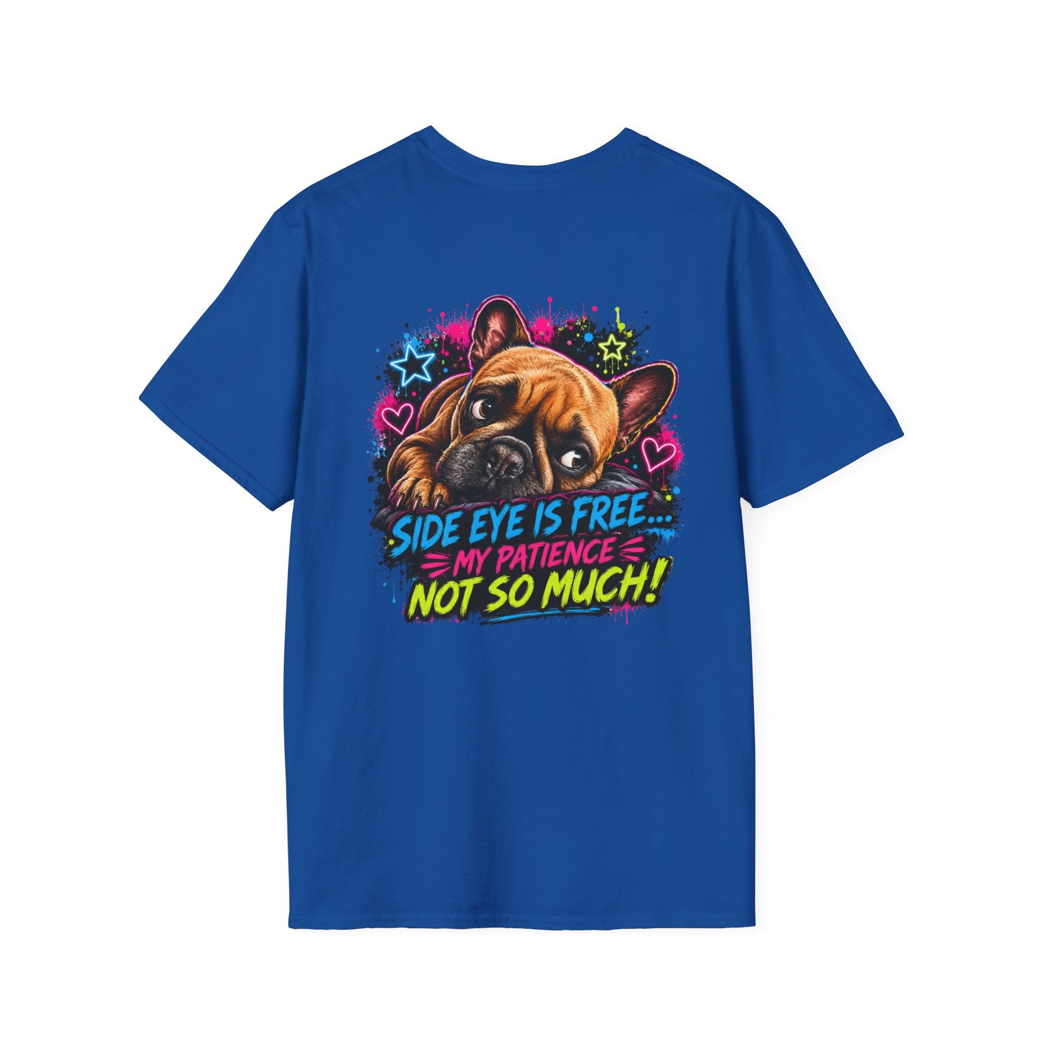 Side Eye French Bulldog T-shirt | Cute Pet Sarcastic Dog Tee