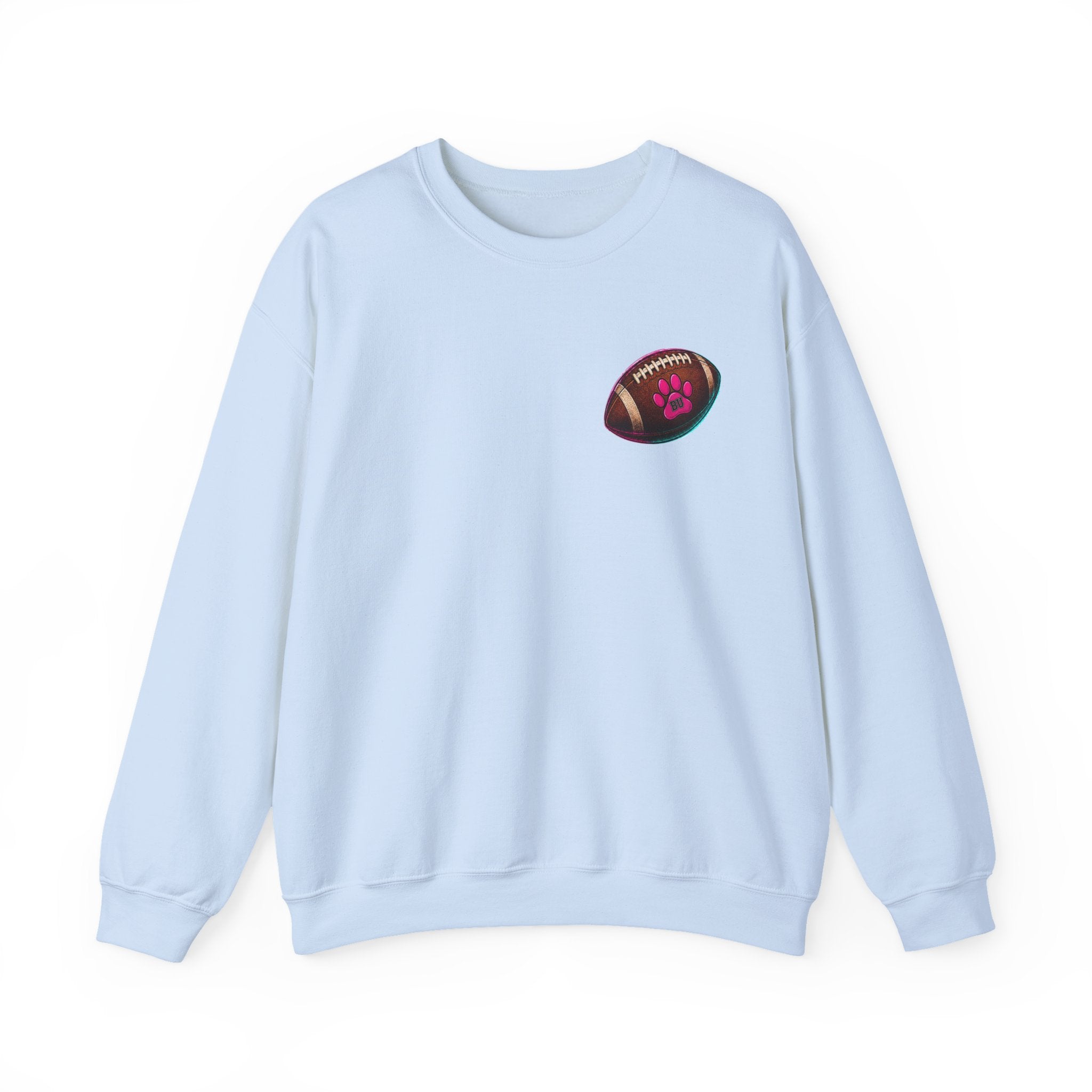 Copy of Football Paw Print T-Shirt — Cute Pet Lover Game Day Tee