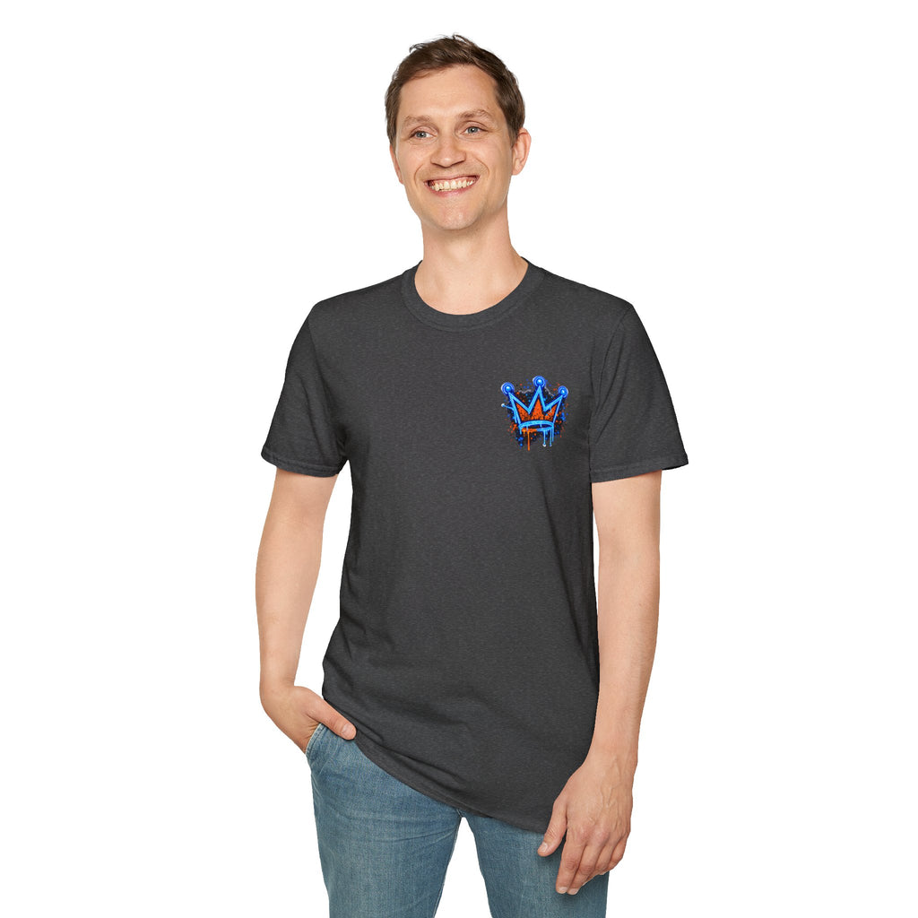 MOTORCYCLE BOSS — Blue Street Art Chest Logo