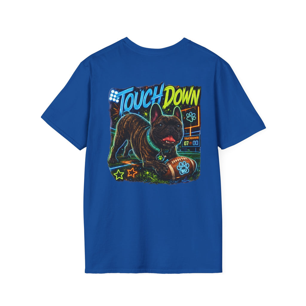 Football Paw Logo T-Shirt — Pet Lover Game Day Tee