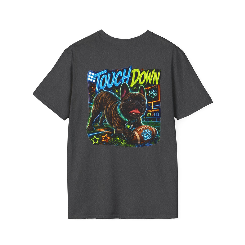 Football Paw Logo T-Shirt — Pet Lover Game Day Tee