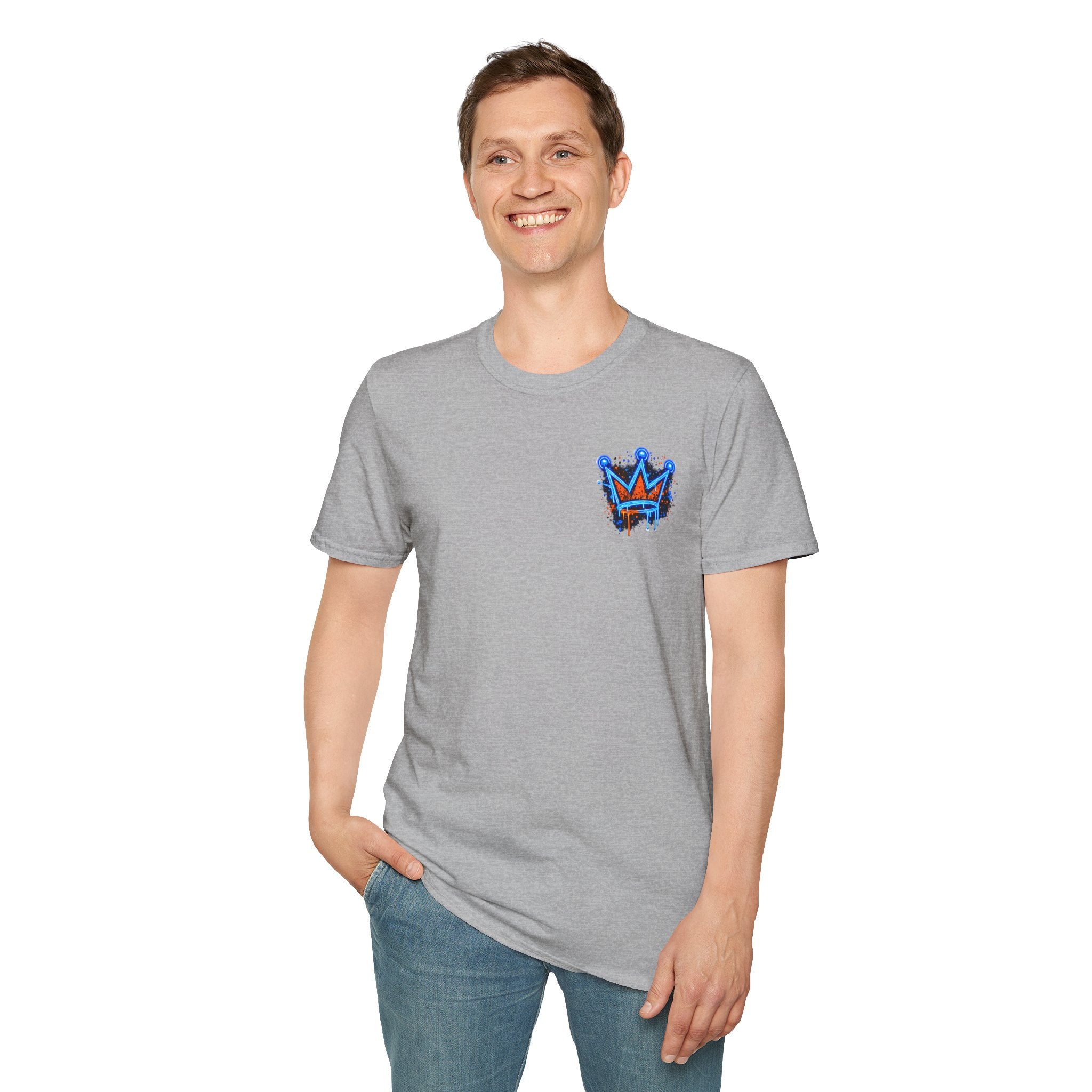 MOTORCYCLE BOSS — Blue Street Art Chest Logo