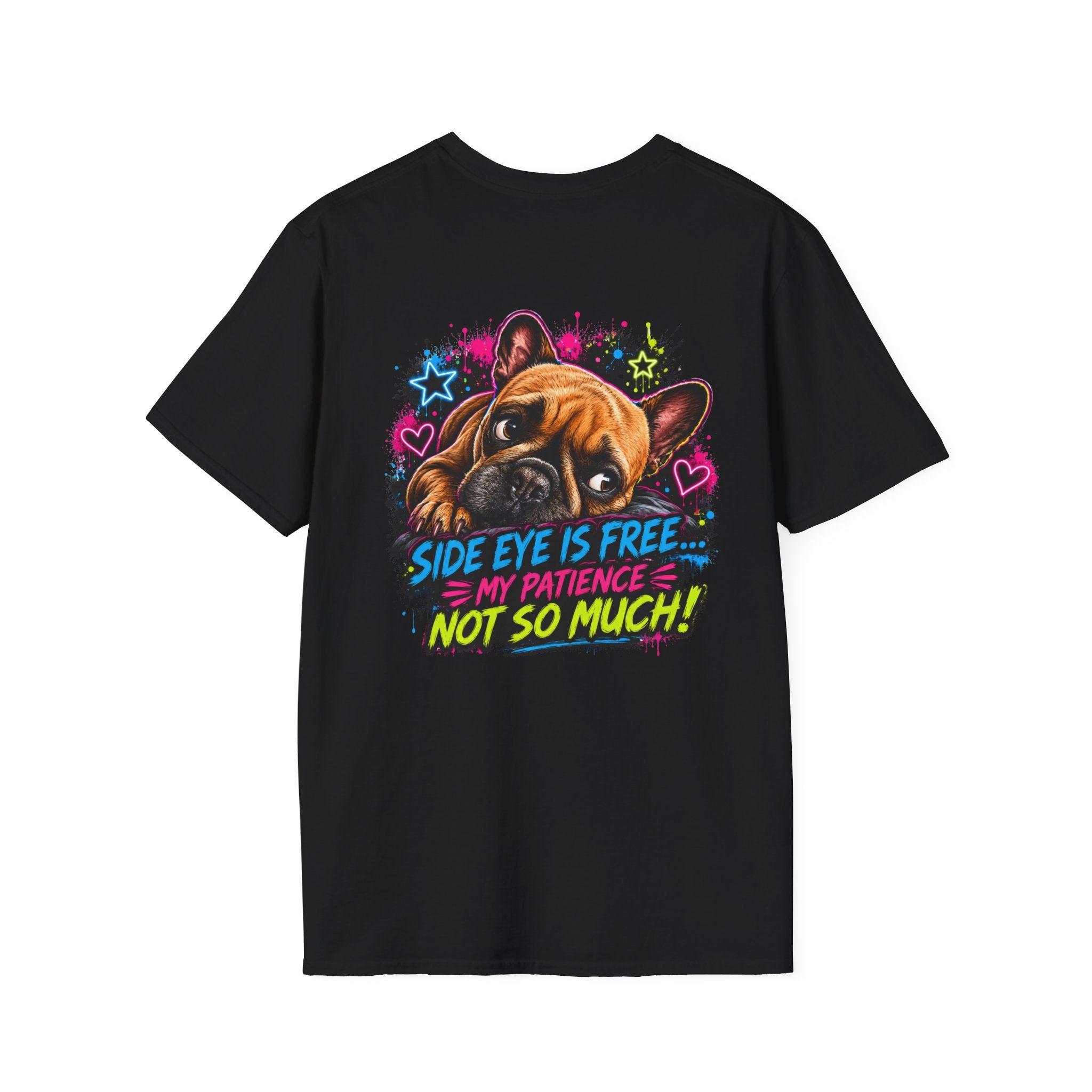 Side Eye French Bulldog T-shirt | Cute Pet Sarcastic Dog Tee