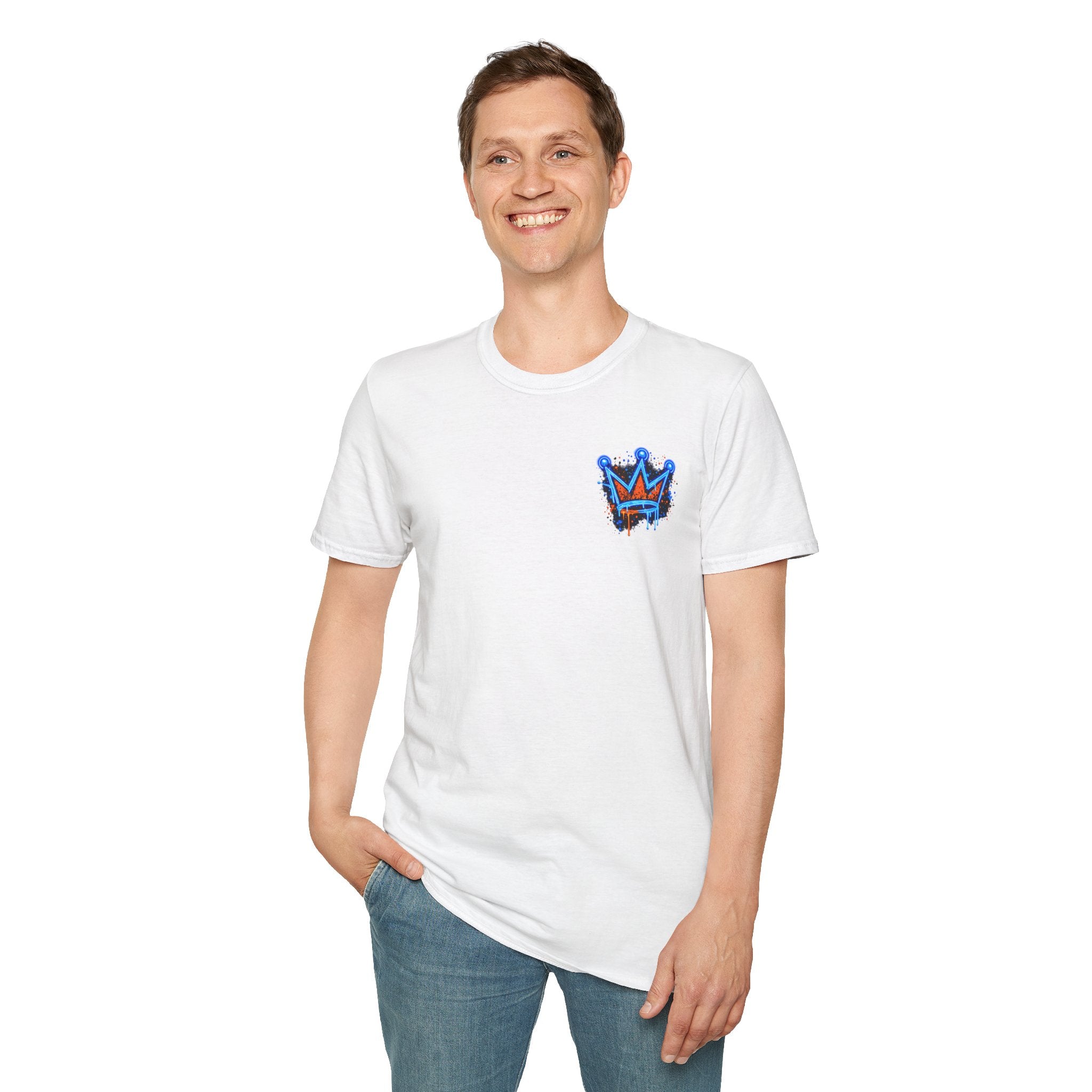 MOTORCYCLE BOSS — Blue Street Art Chest Logo