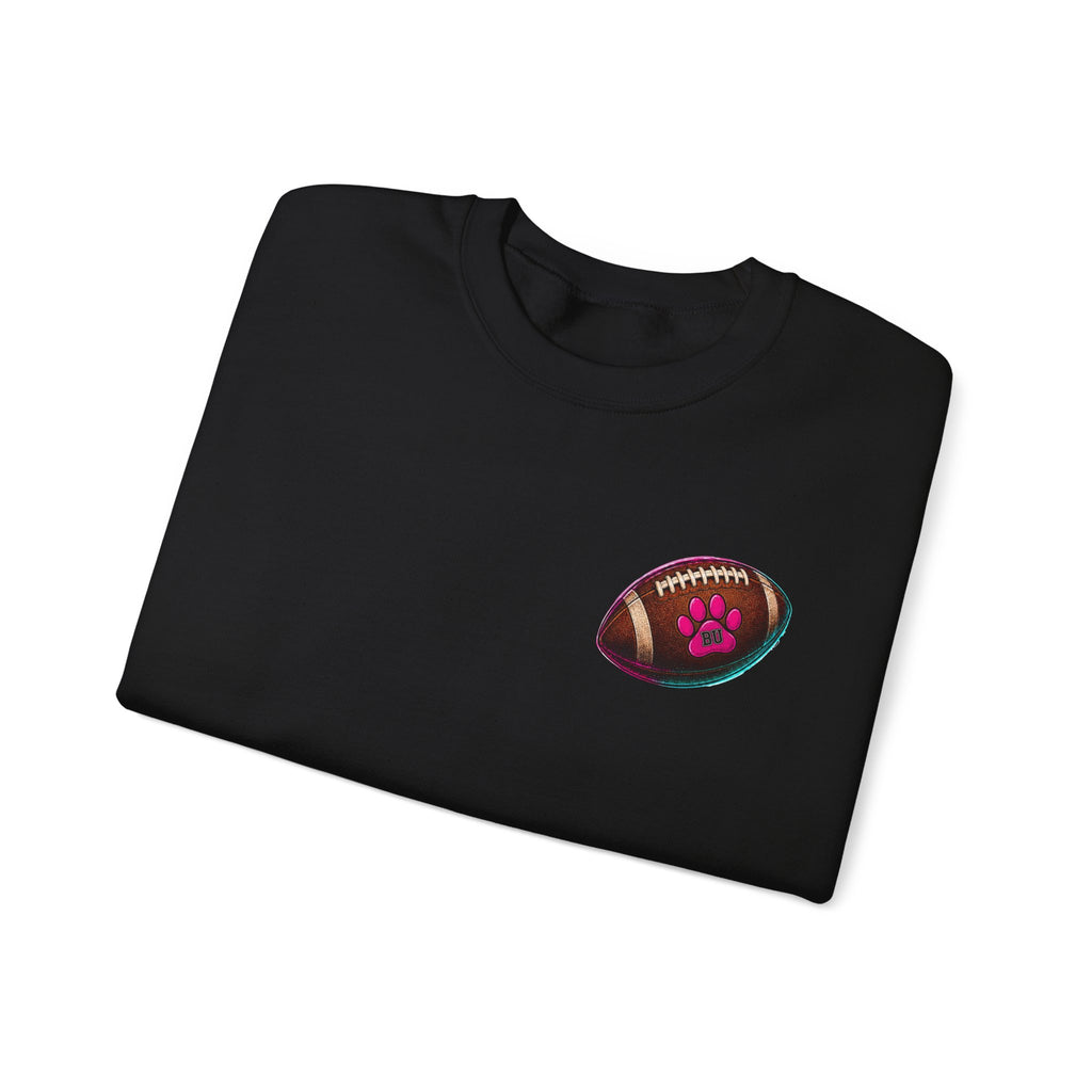 Copy of Football Paw Print T-Shirt — Cute Pet Lover Game Day Tee
