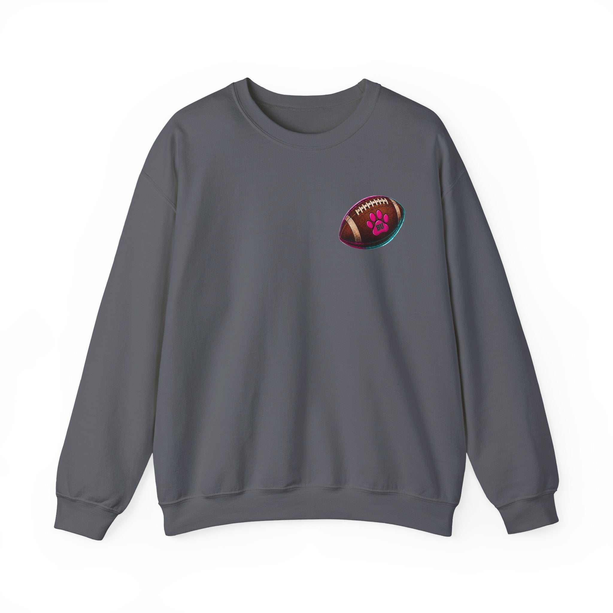 Copy of Football Paw Print T-Shirt — Cute Pet Lover Game Day Tee