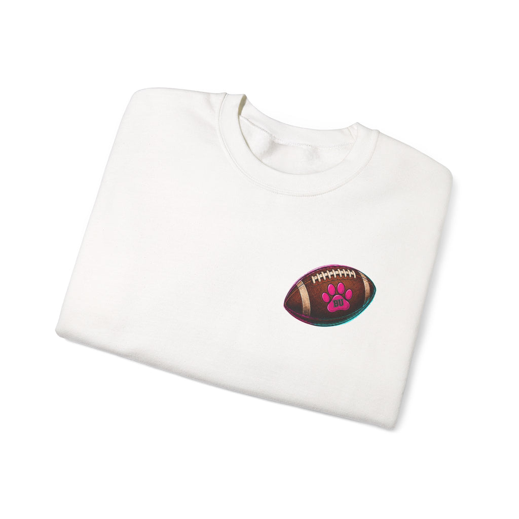 Copy of Football Paw Print T-Shirt — Cute Pet Lover Game Day Tee