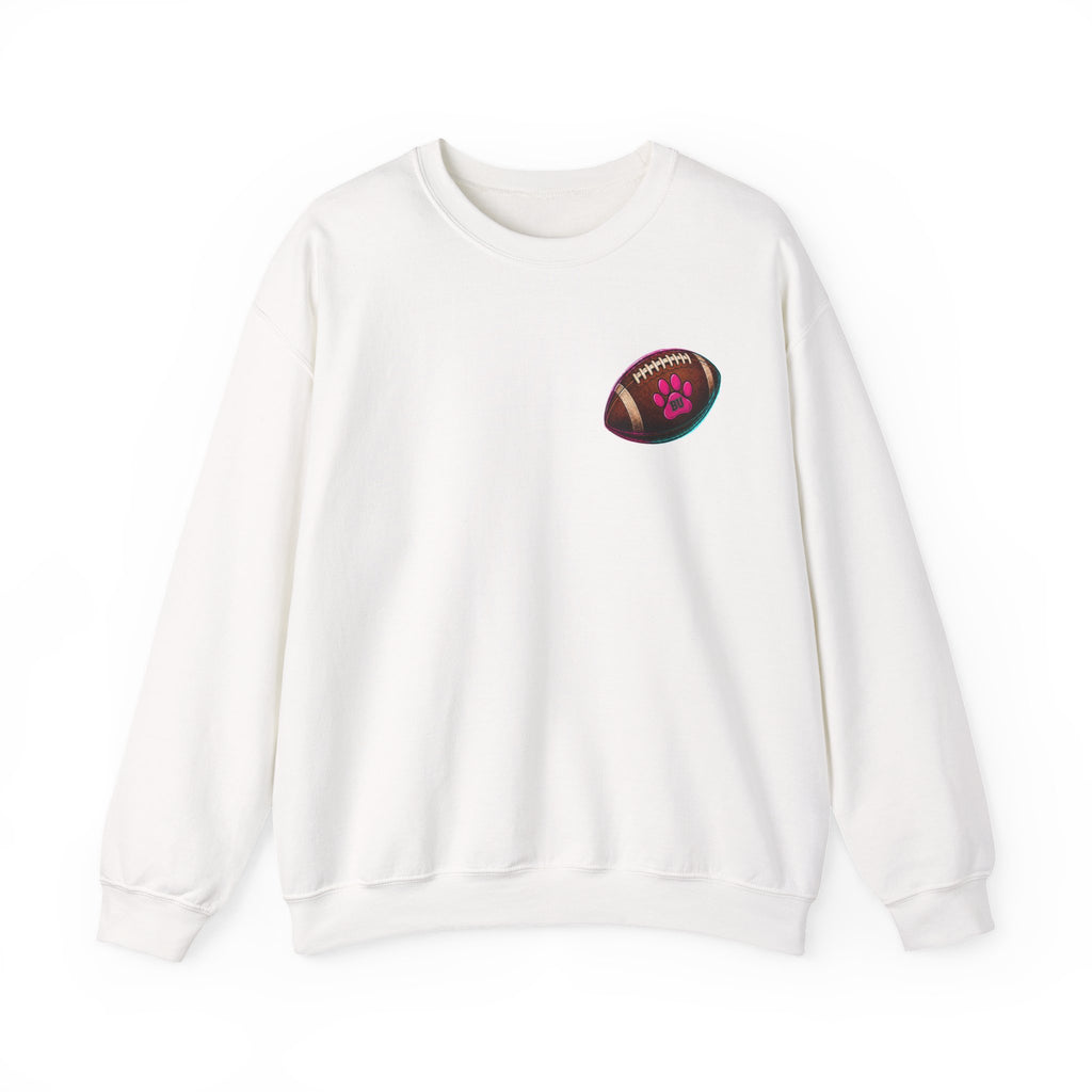 Copy of Football Paw Print T-Shirt — Cute Pet Lover Game Day Tee